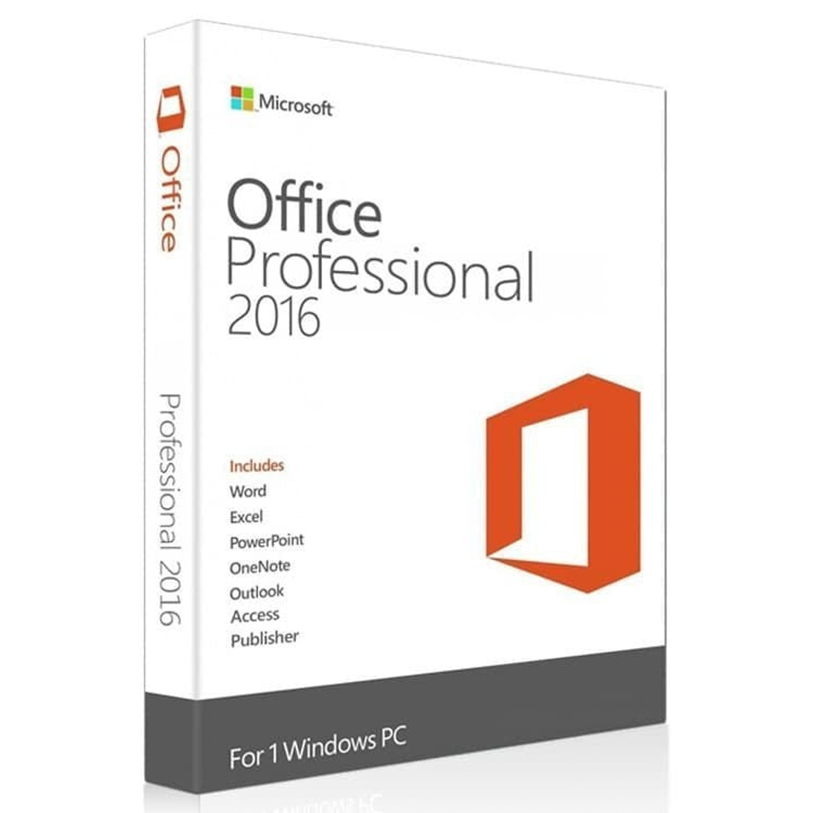 Microsoft Office Pro 2016 ESD Digital para Download D8707269