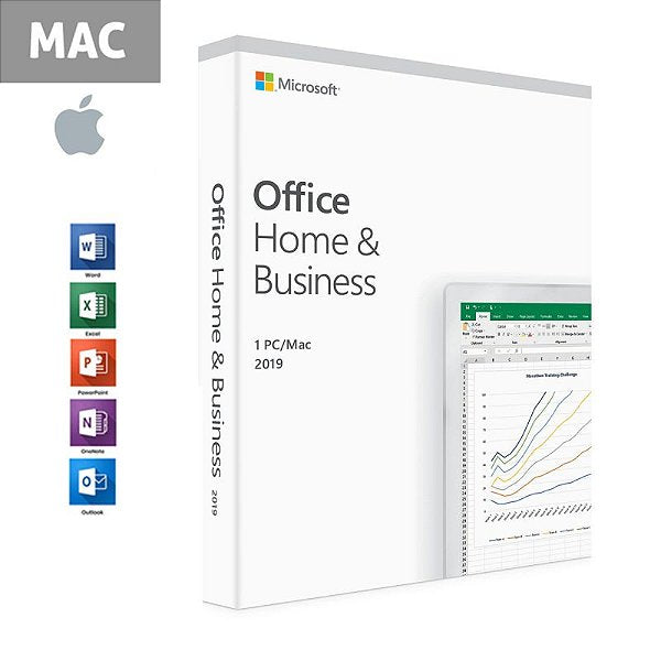 Office Home and Business 2019 para Mac - Licença Permanente