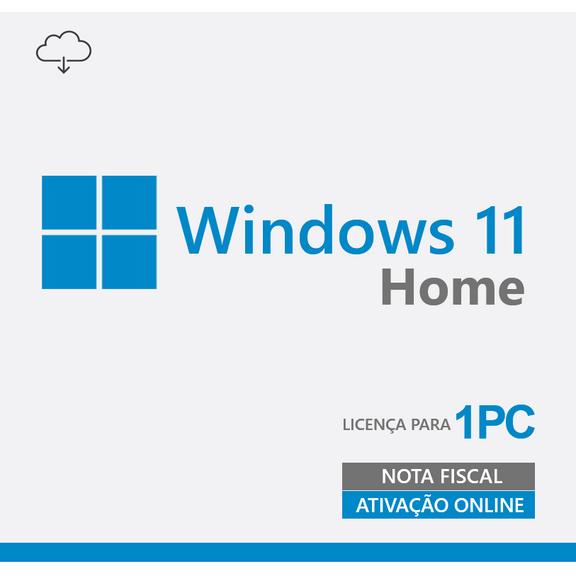 Licença Windows 10 Home, 1PC, Permanente GVGMall Brasil Loja Oficial