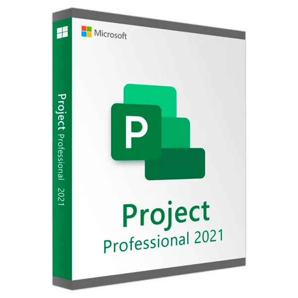 Microsoft Project Professional 2021 - Cartão Chave de Licença